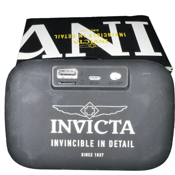 Invicta Portable Bluetooth Wireless Speaker with FM Radio - Picture 2 of 3